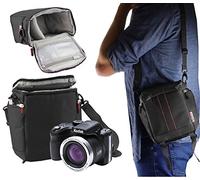 Navitech Black Digital Camera Carrying Case and Travel Bag Compatible with The Kodak Pixpro AZ421