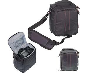 Navitech Black DSLR SLR Camera Bag For Sony Alpha 6700 APS-C Hybrid Camera