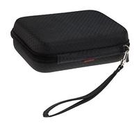 Navitech Black Eva Hard Case/Cover Compatible With The Nikon Compatible With Theestry Pro Compatible With Theest Rangefinder with Caribina
