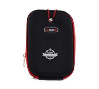 Navitech Black EVA Rangefinder Hard Case/Cover With Carabiner Clip Compatible With The Bushnell Tour V1, V2, V3, V4 Golf GPS Rangefinder