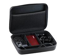 Navitech Black Heavy Duty Rugged Hard Case/Cover With shoulder Strap Compatible With The Gul PC Pocket Desktop Mini PC