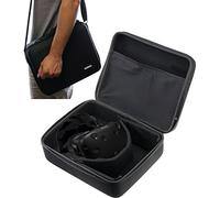 Navitech Black Heavy Duty Rugged Hard Case/Cover With shoulder Strap Compatible With The HTC Vive Pro 2 and Vive - Virtual Reality Headset