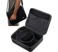 Navitech Black Heavy Duty Rugged Hard Case With Shoulder Strap Compatible With The HTC VIVE Focus 3 [video game]