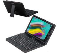 Navitech Black Keyboard Case Compatible with TECLAST T45HD Android 13 Tablet 10.5 Inch