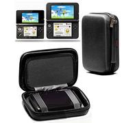 Navitech Black Premium Travel Hard Carry Case Cover Sleeve Compatible With The New Nintendo 3DS XL