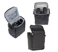 Navitech Black Protective Portable Handheld Binocular Case and Travel Bag for The Bushnell Trophy XLT 8X 42mm Bone Collector Edition