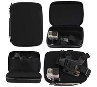 Navitech Black Shock Proof Hard Storage Case/Cover Compatible With The The AEE Technology S60 Plus HD LCD TFT Display Time Lapse Action Camera