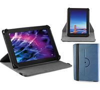Navitech Blue Faux Leather Case Cover With 360 Rotational Stand Compatible With The Lenovo Tab 2 A10-30