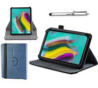 Navitech Blue Faux Leather Case Cover With Stand For The HipStreet Pilot 10" LCD IPS