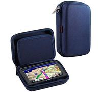 Navitech Blue Hard GPS Carry Case Compatible With Qiilu 5 Inch GPS