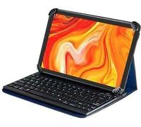 Navitech Blue Rotational Bluetooth Keyboard Case Compatible With Samsung Galaxy Tab Active 2 8" Tablet