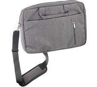 Navitech Grey Premium Messenger Bag - Compatible with The Lenovo N20 Chromebook / N20P Chromebook/ThinkPad 11e Chromebook/ThinkPad Yoga 11e Chromebook