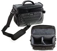 Navitech Grey Shoulder Camera Bag Compatible with Panasonic Lumix GH5 II Mirrorless Camera