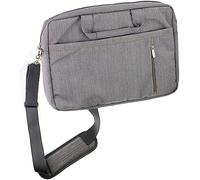 Navitech Grey Sleek Water Resistant Travel Bag - Compatible with TABWEE T50 Android 16 Tablet 11 Inch