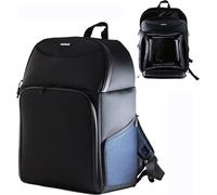 Navitech Portable Rugged Black & Blue Backpack/Rucksack Carry Case Compatible with The Apple Mac Pro ME253B/A Desktop PC