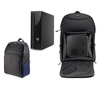 Navitech Portable Rugged Black & Blue Backpack/Rucksack Carry Case Compatible With The hp compaq dc7800 Desktop PC