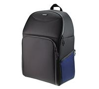 Navitech Portable Rugged Black & Blue DJ Controller Backpack/Rucksack Carry Case Compatible With The AVID Pro Tools Keyboard Compatible With The Mac