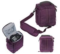 Navitech Purple DSLR & Lense Camera Bag Case for Nikon D3200