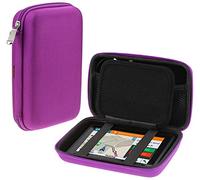 Navitech Purple GPS/Satellite Navigation Hard Carry Case Cover Compatible with The Garmin Drivesmart 65