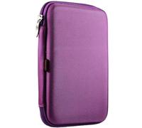 Navitech Purple Hard Protective EVA Case Compatible With RUGLINE Rugged 8 Inch Tablet