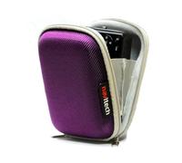 Navitech Purple Hard Water Resistant mp3 Digital Audio Player Case/Cover Compatible with The Coby 8 GB 2.8-Inch