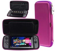 Navitech Purple Premium Compact Hard Carry Case Cover Sleeve Compatible with The Nintendo Switch Mini
