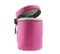 Navitech Purple Water Resistant Camera Lens Protective Case Pouch - Compatible with Thypoch Simera 28 mm f1.4 ASPH Lens