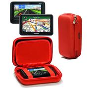 Navitech Red GPS/Satellite Navigation Hard Carry Case Cover Compatible With The TOMTOM RIDER 550