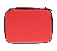 Navitech Red Heavy Duty Rugged Headphone Case Compatible With audio-technica Sound Reality ATH-SR6BT / audio-technica Sound Reality ATH-SR30BT