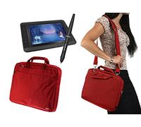 Navitech Small Red Graphics Tablet Case/Bag Compatible With The Artisul D10