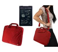 Navitech Small Red Graphics Tablet Case/Bag Compatible With The Boogie Board 10.5 Inch