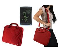 Navitech Small Red Graphics Tablet Case/Bag Compatible With The Boogie Board Jot 8.5 (J32220001)