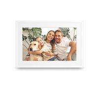 NAVITEL FR101 PRO 10.1 Inch White Digital Photo Frame Wi-Fi Touchscreen | 32GB Internal Storage, USB-C, MicroSD, 800 x 1280 IPS, Share Videos/Photos via Frameo App, Horizontal & Vertical Viewing