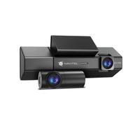 Navitel RC3 Pro Dash Cam - 3 Channel Front, Rear & Interior Camera - 135° Wide Angle, 1080p Full HD, 3.16" Touch Screen, Infrared Interior, Speed & Camera Alerts