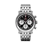 Navitimer B01 Chronograph 41mm Mens Watch Black Stainless Steel