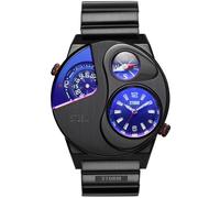 STORM NAVITREK Slate Blue, Special Edition, Dual Time, Compass, Date, Special Edition Box and certficate, Luminous Hands and Hour Markers, Metal Strap (Slate Blue)