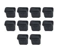 Navna 10Pcs Ice Hockey Stick End Plug Hockey Stick End Tape Protectors Professional Wearproof Plugs Tape Protectors