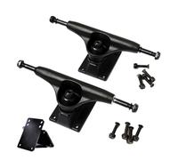 Navna 2Pcs Aluminum Skateboards Wheel Bracket Bridge Base 5inch Longboards Skateboards Truck Skateboards Accessories Professional Bridge Skate Board Bracket Base