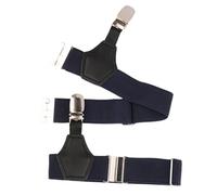 Navna 2Pcs Elastic Men's Socks Holder Sock Suspenders With Metal Clips For Formal Or Business Stockings Socks Garters Belt
