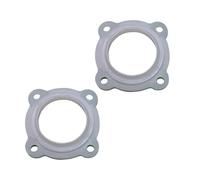 Navna 2Pcs Silicone Flange Gasket Set For Electric Water Heater Rubber Seal Skin Gasket Water Pipe Accessories Leak Proof Silicone Seal Adapter