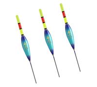 Navna 3Pcs Lighted Slip Bobbers Fishing Float Highly Sensitive Fishing Slippery Float Strikes Slip Drift Tube Light Strikes Drift Tube Light