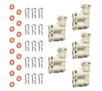 Navna Advanced Coffee Machine Part Connector Set Boosts Reliability Using Temperature Resistant Silicone for Stable Connection Leakproof Connector