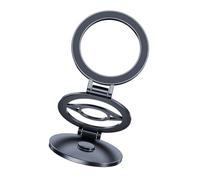Navna Auto Phone Holder 360 Adjustable Rotation Metal Car Mount Single Handed Operations Anti Shake Base Car Mount