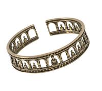 Navna Brass Buddhist with Ancient Grotto Design, Adjustable for Yoga and Spiritual Practice Ancient Grotto Design Elegant Brass Buddhist Adjustable for Yoga and Mindfulness