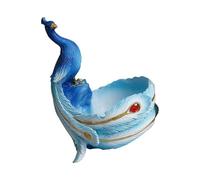 Navna Ceramic Fleshy Plant Container Planter Peafowl Shape Window Box Cactuses Plant Container Mom Bedroom Desk Lightweight Resin Flower Pot