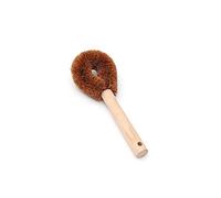 Navna Cleaning Brush with Wooden Handle, Kitchen Wooden Handle Coconut Fiber Cleaning Brush, Dish Bottle Scrub Wash Tool