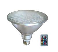 Navna Color Changing LED Spotlight-with Remote Control Colored LED Bulbs Dimmable RGB-Landscape Light-Bulb For Home PAR38 Par-lights