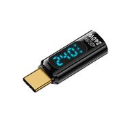 Navna Digital Display Type C Adapter Converter 240W Charging And 40Gbps Data Transfer For Technology Enthusiasts Professional USB C Adapter With Digital Display