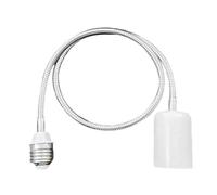 Navna E27 Rotate Lamp Holder Ceramic Adapter Flexible Rotation For Ceiling Lights Bathroom Fixtures 400W Power Ceramic LED Bulb Holder With Metal Base