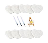 Navna Expandable Foam Painting Kits With 10 Magical Paper Markers Puff Design Creation Drawing Toy For School Home Art Project Texture Drawing Set